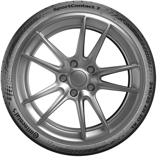 Continental SportContact 225/45 R17 91W Yanak ve Profil Görünümü