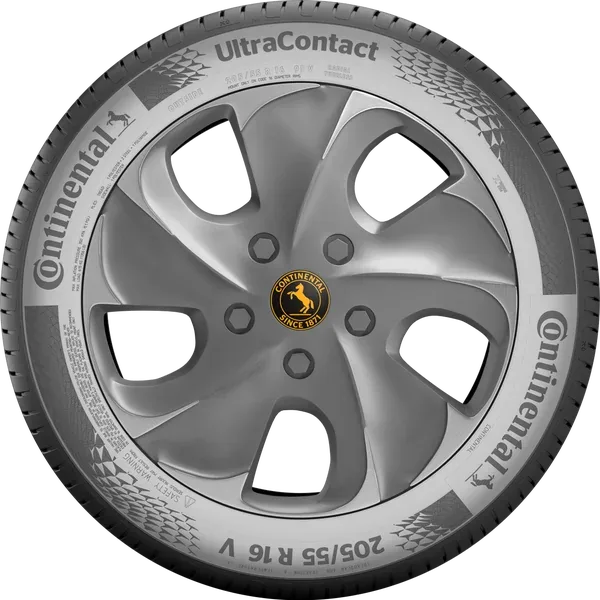 Continental UltraContact 225/45 R17 91V Yanak ve Profil Görünümü