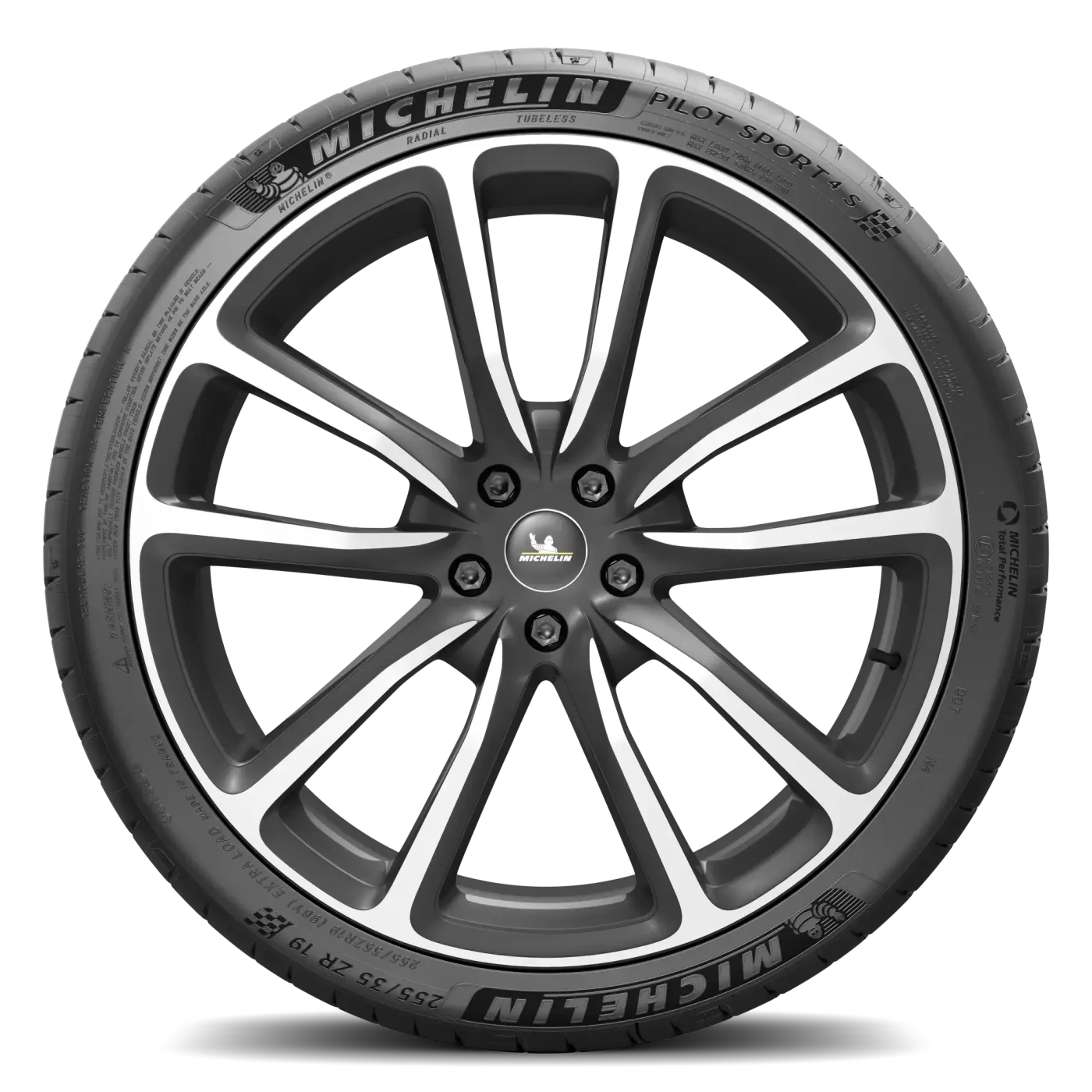 Michelin Pilot Sport 4 S 255/40 R21 102Y XL Yanak ve Profil Görünümü