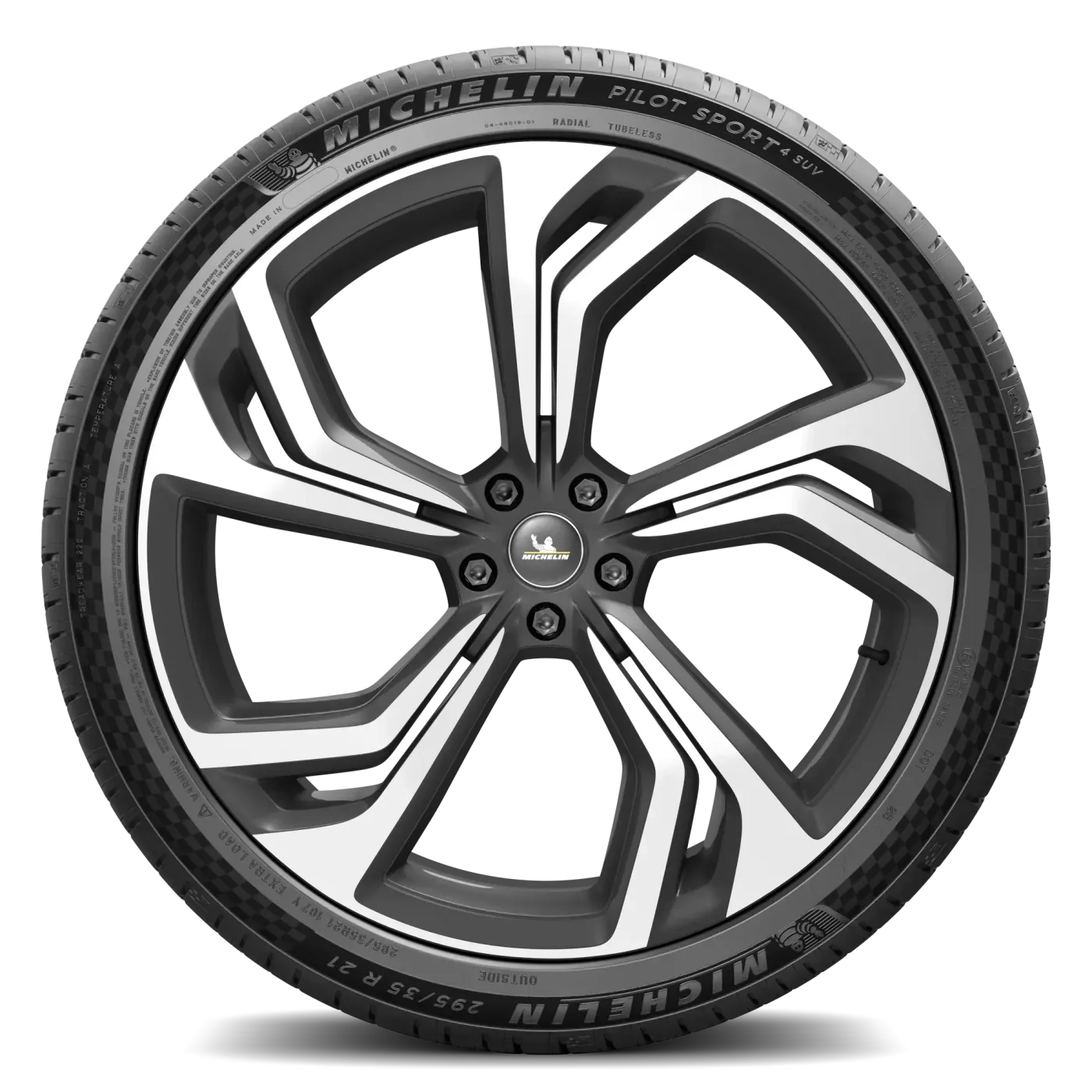 Michelin Pilot Sport 4 SUV 235/55 R19 101Y Yanak ve Profil Görünümü
