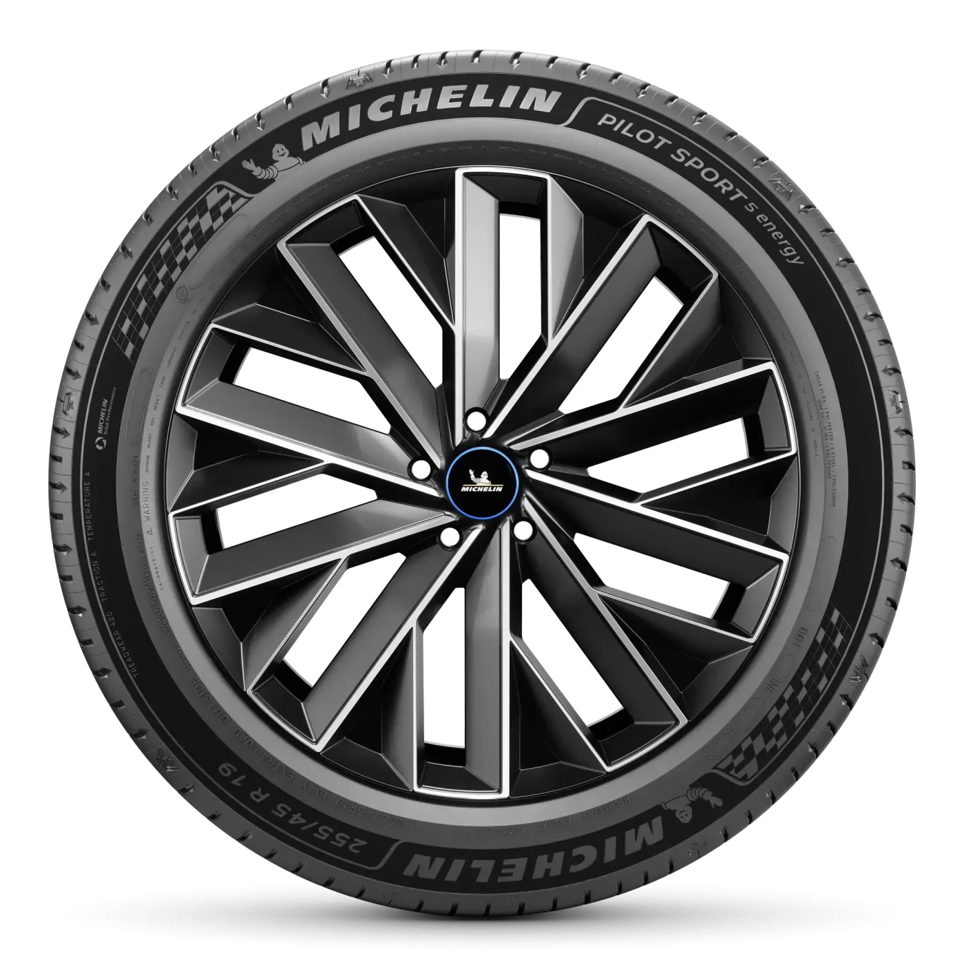 Michelin Pilot Sport 5 Energy 255/45 R19 104Y XL Yanak ve Profil Görünümü