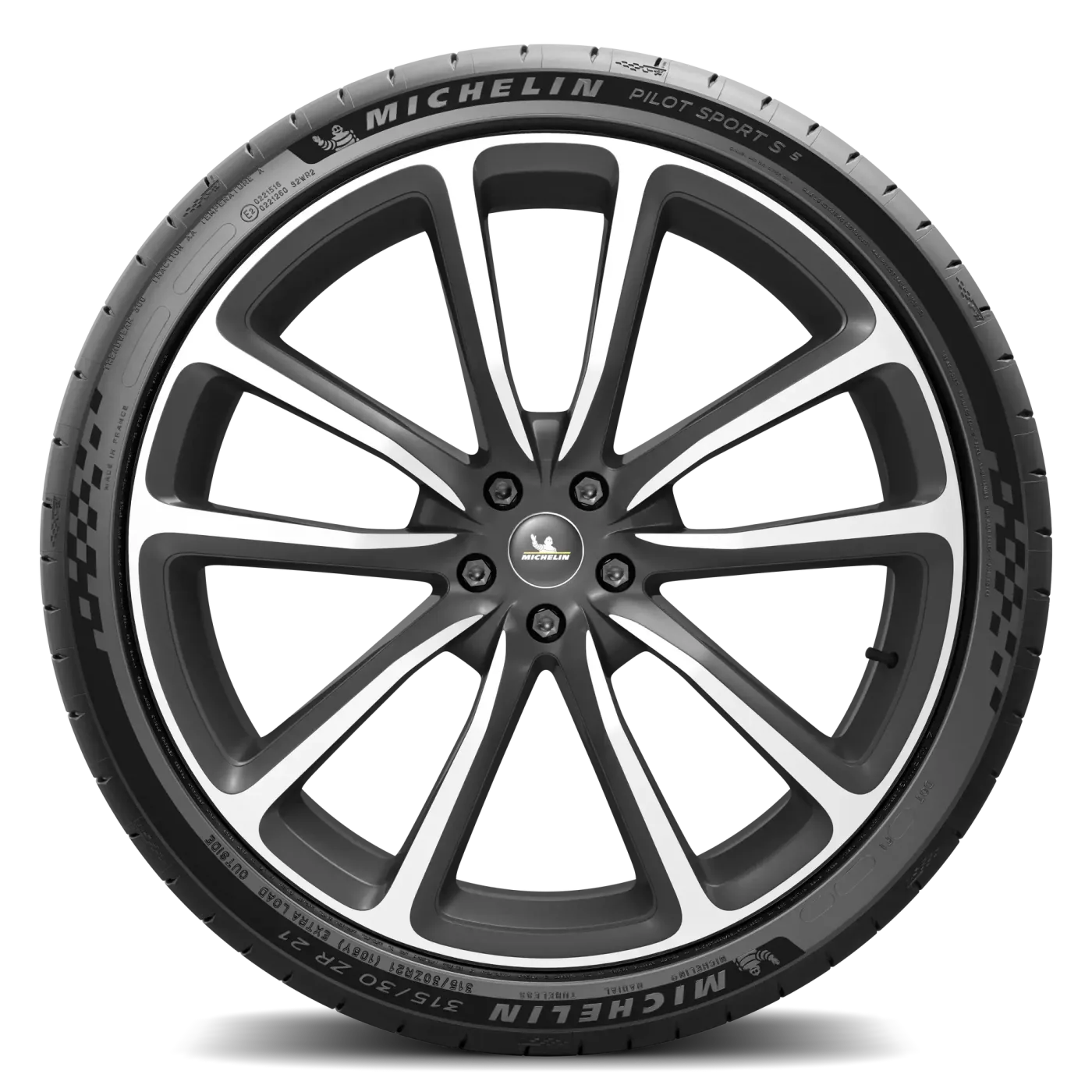 Michelin Pilot Sport S 5 285/40 R20 111Y XL Yanak ve Profil Görünümü