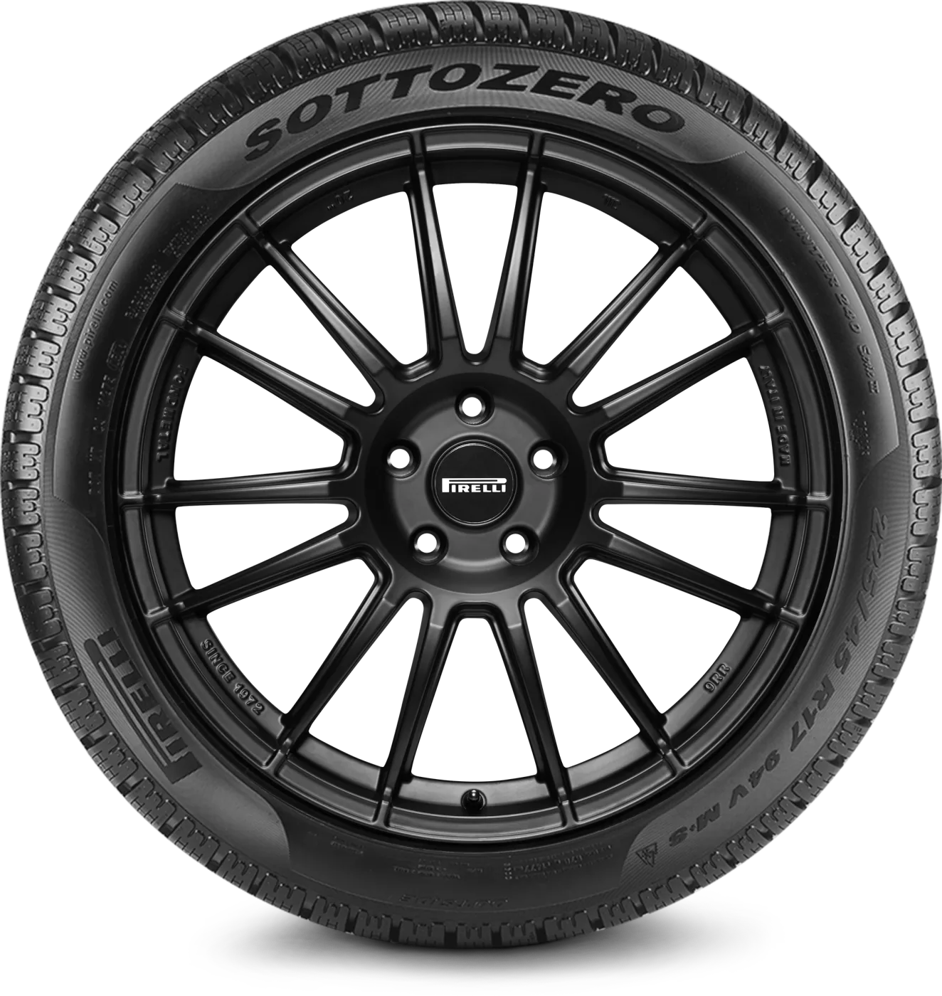 Pirelli Winter Sottozero Serie II 255/40 R20 101V XL Yanak ve Profil Görünümü