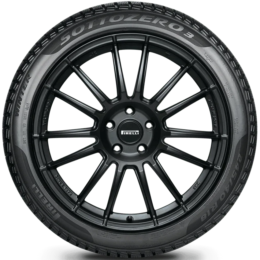 Pirelli Winter Sottozero 3 255/40 R20 101V XL Yanak ve Profil Görünümü